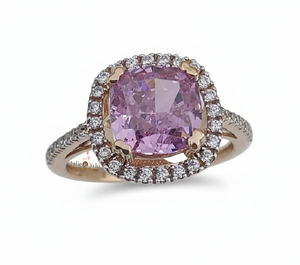 Bague pour femme en or 22 carats authentique et brillante, conçue pour les amateurs de mode moderne, idéale pour un usage quotidien, les moments de fiançailles et les anniversaires. - Product Image 2