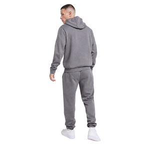 Men's Casual Pullover Hoodie Tracksuit Set <b>Cuffed</b> <b>Jogger</b> Trouser Regular Fit Two Piece Outfit Kangaroo Pocket OEM ODM Production - Product Image 2