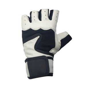Gants de musculation rembourrés en néoprène avec support de poignet, protection respirante de la paume, entraînement de force, fermeture auto-agrippante unisexe Nayab - Product Image 2