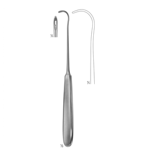 Aguja de Ligadura Quirúrgica Cooper de 205 mm, Instrumento Guía de Sutura de Precisión, Precio de Fábrica, Herramientas Reutilizables para Cirugía General y Ortopedia - Product Image 3