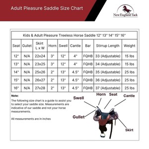 TI101OA069 Customized Western English Genuine Premium Leather Treeless Horse Saddle <b>Soft</b> Seat Stainless Steel Hardware for - Product Image 4