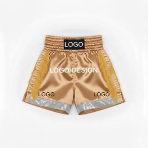 Pantalones Cortos de Muay Thai para Gimnasio, Artes Marciales y Boxeo, Colores y Tallas Personalizadas, Fabricante Mayorista - Product Image 1