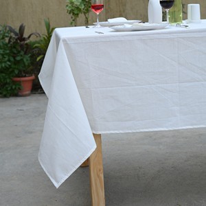 Luxury Modern Woven 100% Cotton Solid Pattern Durable <b>Tablecloth</b> Rajasthan for Home Event Decor-Eco-Friendly Washable - Product Image 3