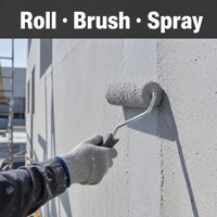 Revêtement acrylique polymère à base d'eau, résistant aux fissures, aux UV et aux intempéries, imperméable, écologique, anti-décoloration, 1K, pour extérieur