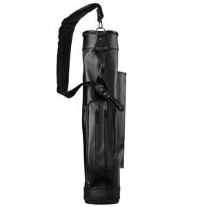 Wholesale Best Selling Lightweight Heavy Duty Leather Professional <b>Golf</b> Stand Bags Large Capacity Black Leather Polo <b>Golf</b> Bags - Product Image 3