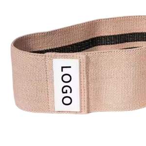 Banda Elástica de Resistencia para Cadera Personalizable, Antideslizante, de Neopreno, para Yoga y Ejercicios - Product Image 3
