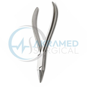 Pince à plier pour la formation de boucles de fil orthodontique, en acier inoxydable, instrument dentaire certifié CE Classe I, réutilisable - Product Image 1