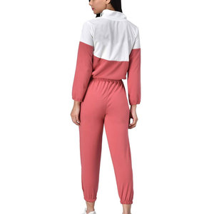Conjunto Deportivo Personalizado al por Mayor con Pantalones de Felpa, Conjunto Deportivo para Gimnasio para Adultos, Top de Manga Larga y Pantalones Deportivos para Mujer - Product Image 3