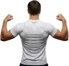 Vêtements de sport athlétiques respirants pour hommes, coupe ajustée, avec logo frontal, en tissu biologique vintage sérigraphié, pour la musculation et la gym - Product Image 3