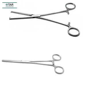 คีมห้ามเลือด Rochester Ochsner แบบโค้ง/ตรง คีมห้ามเลือดแบบโค้งตรง คีมหนีบผ่าตัด - Product Image 5