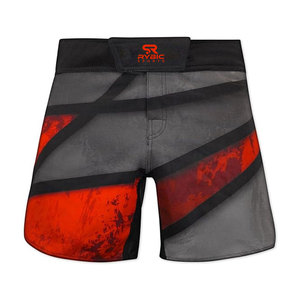 MMA Shorts Breathable Quick Dry Fabric Soft Inner Lining Suitable For Fitness Performance Activities - Product Image 1