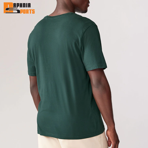 Camisetas de Manga Corta para Hombre, Tejidas, 100% Algodón, Formales, Ecológicas, Transpirables, con Logotipo Personalizado Impreso, de Alta Calidad - Product Image 2