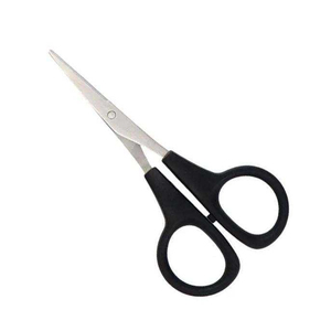 plastic scissor Plastic Handle Hair Cutting Scissors with Stainless Steel <b>Blade</b> Beauty Type Product <b>Blade</b> Manual Hair Care Tool - Product Image 3