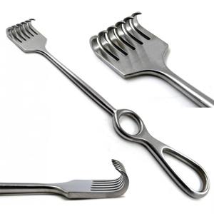 ชุดเครื่องมือผ่าตัดทั่วไปแบบแมนนวล Volkmann Retractor 6 ชิ้น แบบคม  สามารถนึ่งฆ่าเชื้อได้ - Product Image 1