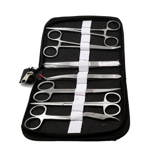 Kit de pratique de suture pour étudiants en médecine Java Surgical JS-SPK-030, instruments en acier inoxydable, coussin en silicone pour la chirurgie plastique - Product Image 6