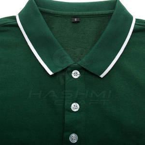 Chemises polo tendance pour hommes avec col boutonné, tissu léger, manches courtes, design pour un usage quotidien décontracté - Product Image 5