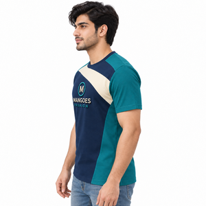 เสื้อยืดลำลองผู้ชาย ผ้าแคนวาส 180 GSM ย้อมสีพื้น ทรงปกติ คอกลม แขนสั้น ระบายอากาศได้ดี เสื้อผ้าทันสมัย - Product Image 2