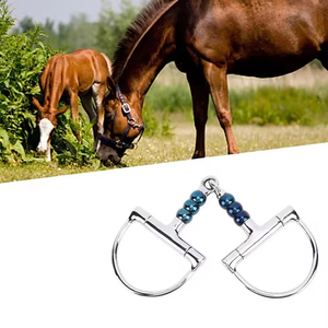 Équipements sportifs de luxe haut de gamme pour la vente en ligne, produits équestres, mors à anneau simple pour chevaux - Product Image 3