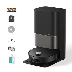 Robot Aspirador y Fregador 20000Pa con Vacío Automático, Evitación de Obstáculos, Construcción de Plástico, Batería de Iones de Litio, Recogida de Pelo de Mascotas - Product Image 1