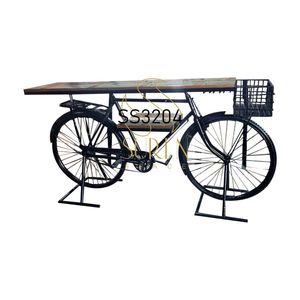 Unique Style Self Display Unit for Hotels Farmhouses Unique Bicycle Drawer Design <b>Metal</b> <b>Material</b> for Living Room Use - Product Image 2