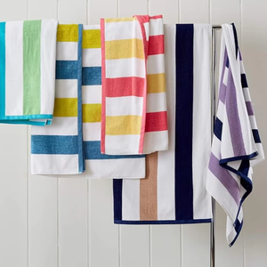 High Absorbent <b>Bleach</b> Resistant Spa Salon Towels Professional Cotton Hairdresser Towels Wholesale Factory - Product Image 5