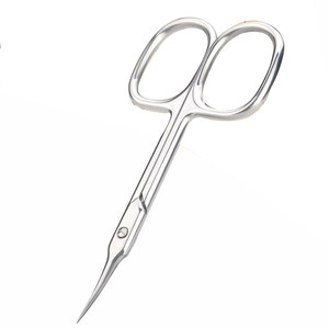 Stainless Steel <b>Cuticle</b> <b>Scissors</b> With Sharp Fine Tips For Professional Manicure Pedicure And Nail Care - Product Image 1