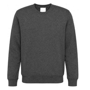 เสื้อสเวตเชิ้ตคอกลมผ้าคอตตอนผสมสำหรับผู้ชาย 60% คอตตอน 40% โพลีเอสเตอร์ ผ้าฟลีซหนาน้ำหนัก 240GSM ขายส่ง - Product Image 1