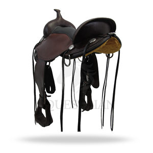 Western Trail Saddle Horse Riding Saddle Equestrian <b>Equipment</b> - Product Image 3
