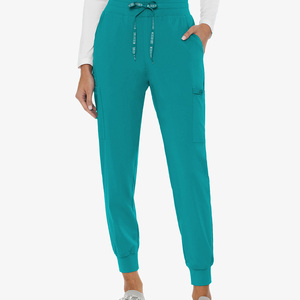 4 Way Stretch <b>Nurses</b> Medical Workwear Nursing Jogger Pants with Multi Pockets Female Hospital Medical Jogger <b>Trouser</b> - Product Image 1