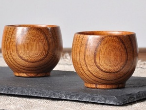 Solid Wood Coffee Mug Handmade Natural Wooden Cup Rustic Design Eco Friendly Drinking Mug for Daily Use - Product Image 2