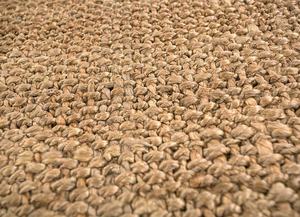 พรมปูพื้นสไตล์วินเทจทำจากปอกระเจาและป่านธรรมชาติ งานแฮนด์เมด ขนตัด สำหรับใช้ภายในและภายนอกอาคาร ซักได้ เหมาะสำหรับตกแต่งบ้านสไตล์ฟาร์มเฮาส์ ห้องครัว และรถยนต์ - Product Image 3