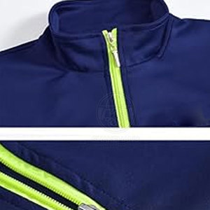 Ensemble de survêtement élégant pour homme, tissu extensible durable, confortable pour une utilisation toute la journée, entraînement physique et activités de plein air - Product Image 3
