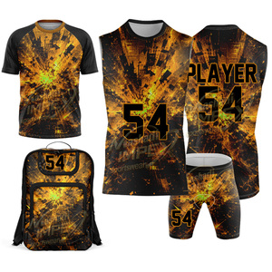 ชุดยูนิฟอร์มฟุตบอลแบบ sublimated 7 คนต่อทีม ราคาประหยัด ผลิตตามสั่ง ชุดอเมริกันฟุตบอลแบบกำหนดเอง ชุดกีฬาแบบกำหนดเอง - Product Image 1
