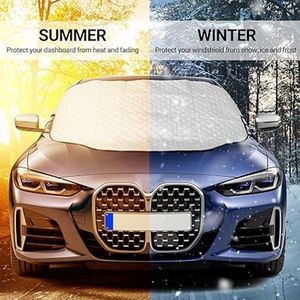 Cubierta para Parabrisas de Coche para Invierno, Protector contra Nieve, Hielo y Heladas, Parasol; para Proteger los Coches de Condiciones Climáticas Extremas - Product Image 2