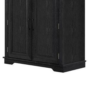 Armario de Cocina Alto K K 71 con 3 Organizadores Extraíbles, Textura en Relieve Estilo Rústico, Almacenamiento 6D - Product Image 3