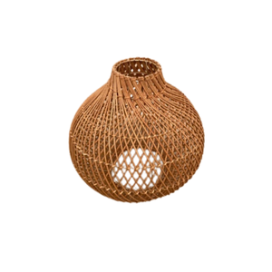Lampe en rotin naturel du Vietnam, tissée à la main pour l'éclairage décoratif des intérieurs de maisons, restaurants, hôtels, cafés et centres de villégiature - Product Image 2