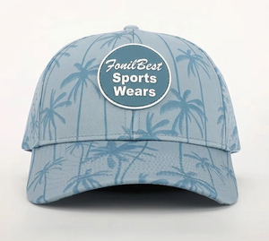 หมวกเบสบอล FONILBEST SPORTS WEARS ผ้าทวิลกันน้ำ สปอร์ต ยูนิเซ็กซ์ โพลีเอสเตอร์ 100% พร้อมตัวล็อคโลหะ - Product Image 2