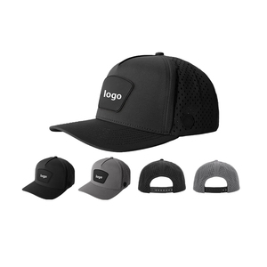 Gorra Ajustable de 6 Paneles con Cierre a Presión de Stitch Mode Enterprises, Unisex, Transpirable, Estilo Urbano, Poliéster/Algodón, para Uso en Exteriores - Product Image 3