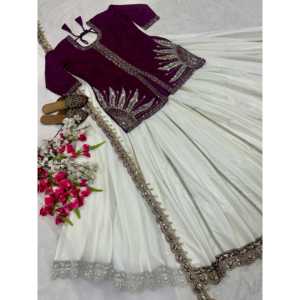 Diseñador bordado desgaste del partido Lehenga para vestidos de fiesta - Product Image 5