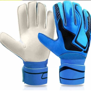 Custom Design Professional Goalkeeper Gloves Anti-Slip <b>Football</b> Keeper with Low Budget Leather Palm Gloves for All Sizes Sports - Product Image 4