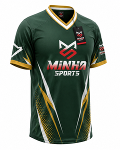 Nouvelle conception OEM, uniforme de football américain respirant, écologique, avec logo personnalisé, impression numérique, 100% polyester, antibactérien, séchage rapide - Product Image 4