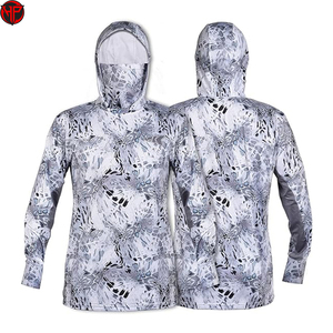 Chemise de pêche à capuche UPF 50, séchage rapide, respirante, manches longues, protection UV, jersey de pêche pour la pêche en bateau - Product Image 6