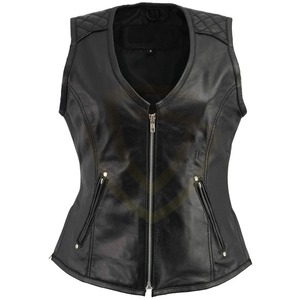 Chaleco de Cuero Personalizado para Mujer, Diseño Elegante, Cómodo y de Alta Durabilidad - Product Image 1