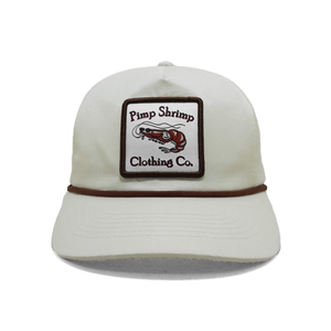 Casquette de baseball OEM à 5 panneaux avec patch tissé et corde, 100% coton premium, visière incurvée, pour homme et femme, vente en gros - Product Image 2