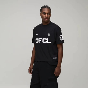 mens oversized boxy fit t shirt drop shoulder loose fit heavy cotton streetwear blank <b>tshirt</b> bulk order supplier - Product Image 1