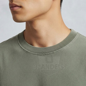 T-shirt oversize urbain pour homme, tissu respirant, coupe décontractée élégante, tenue streetwear confortable pour un usage quotidien décontracté - Product Image 6