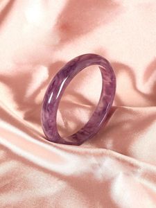 Handmade Resin <b>Bangle</b> <b>Bracelet</b> with Colorful Design, Elegant Fashion Jewelry for Women and Girls - Product Image 5