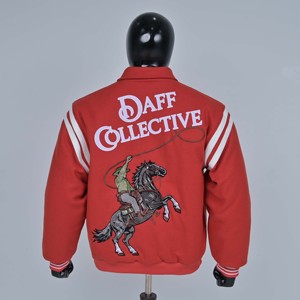 Chaqueta Varsity Vintage de Invierno para Hombre, Estilo Letterman, Béisbol, Bomber, Personalizada, de Poliéster y Spandex, Manga Ajustada, con Botones de Cuerno - Product Image 3