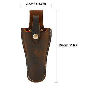 Leather Plier Holder Handmade From Genuine Cowhide With <b>Belt</b> Carry Design For Professional And Outdoor Work - Product Image 4