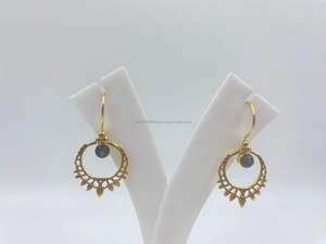 ราคาที่ดีที่สุดเพรียวบาง925ชุบทองต่างหูห้อยเงินสเตอร์ลิงเครื่องประดับงานแต่งงานสมัยใหม่คลาสสิกของขวัญหลักของงานปาร์ตี้ไข่มุก - Product Image 1